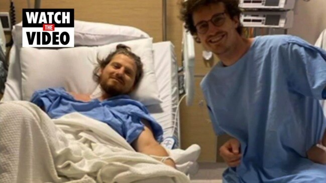 SA man’s lifesaving Christmas gift for his best mate (7NEWS)