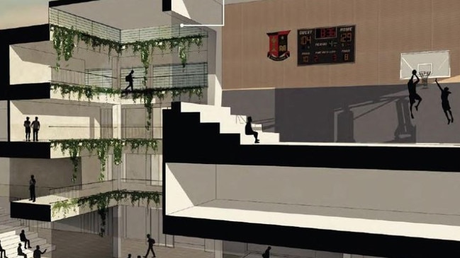 Artist’s impression of the interior of one of the new buildings.