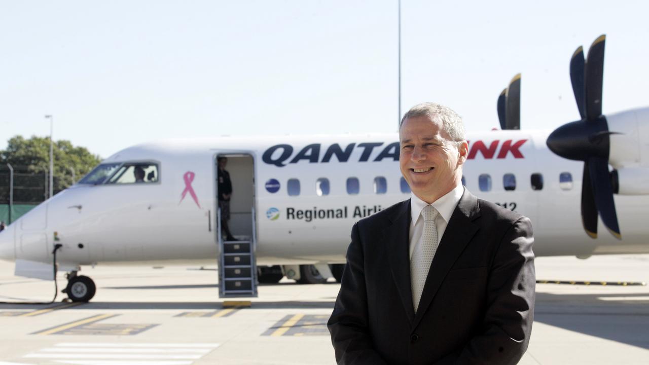 QantasLink CEO John Gissing says the flights will be good for businesses in the Newcastle region. Picture: Sarah Marshall