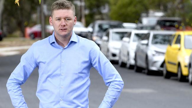 Tea Tree Gully deputy mayor Lucas Jones. Picture: AAP Image / Sam Wundke