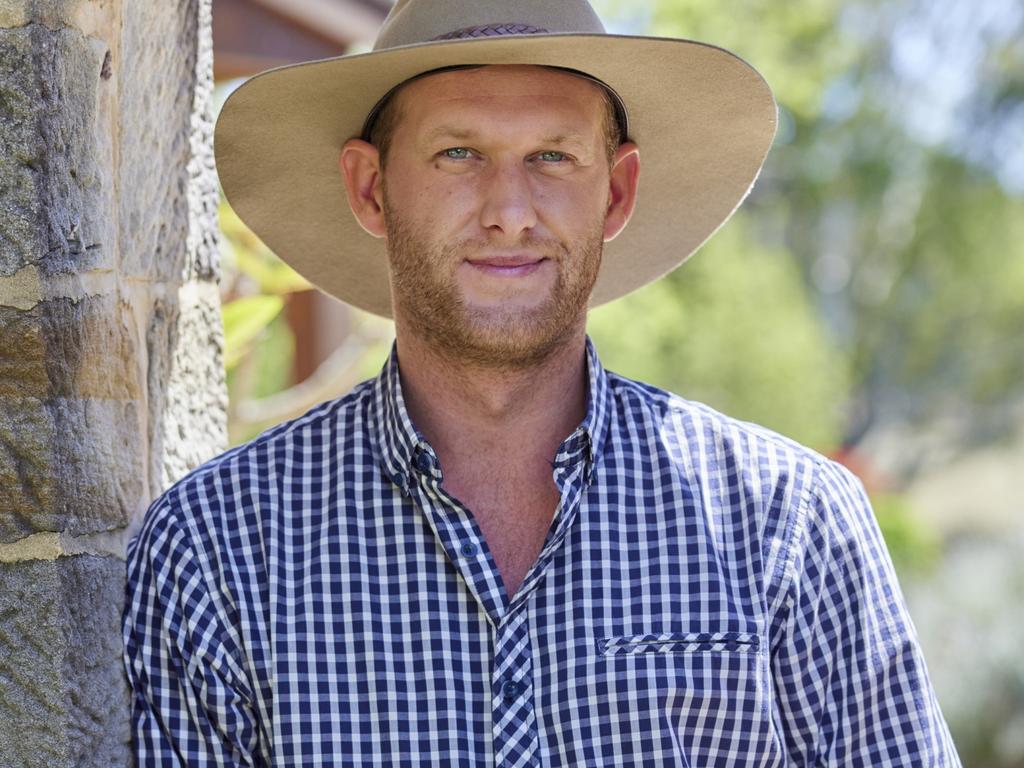 Farmer Dean Blanckensee said it was ‘bloody fantastic’ to return to his farm after filming to the reality TV show.