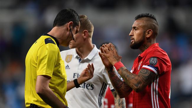 Bayern Munich were on the wrong end of a number of contentious calls against Real Madrid.