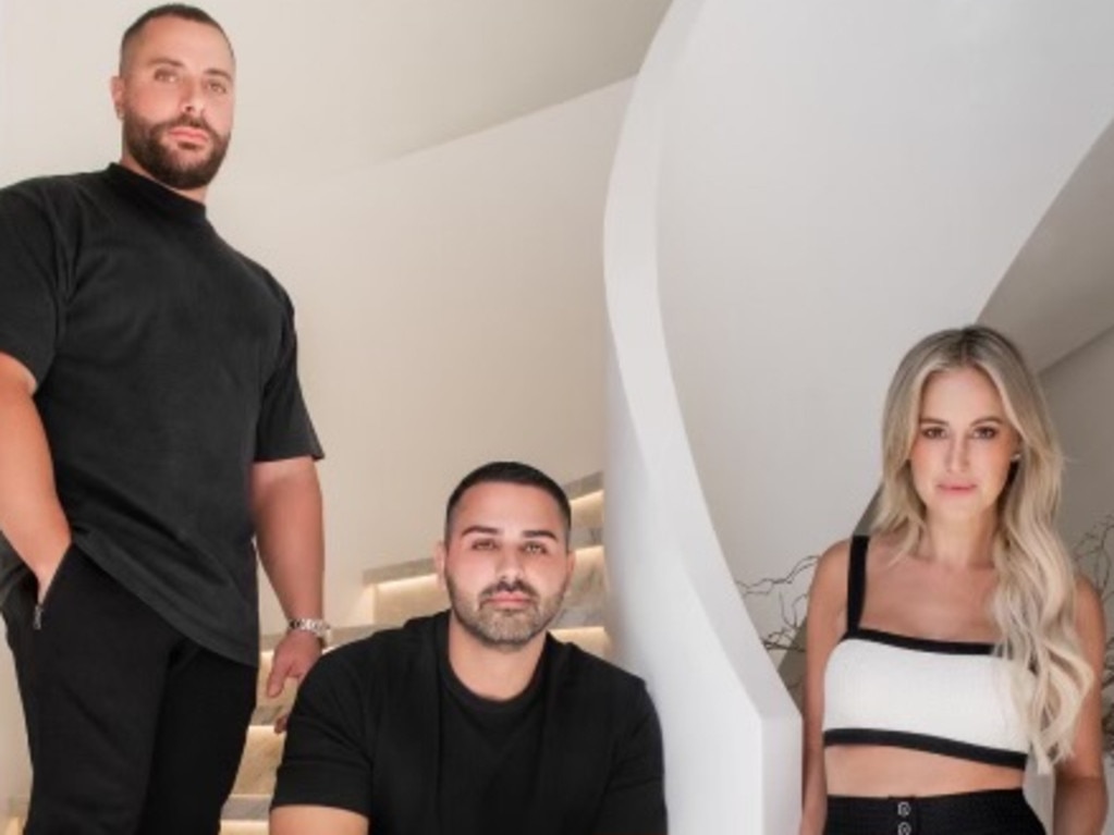 Roxy Jacenko seen in social media post with Youssef Tleis and Kassim Alaouie seen promoting Roxy's boot camp. Picture Instagram