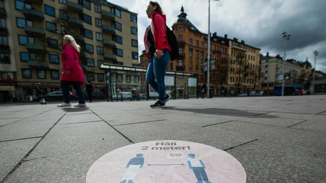 Today Sweden, unlike almost every other European country, has not had a second wave. Picture: AFP