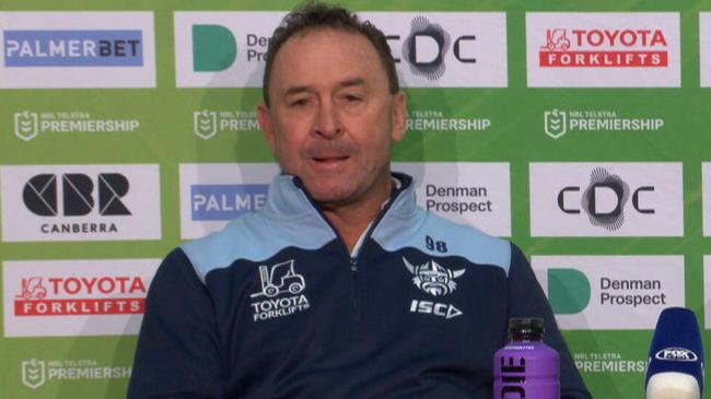 Canberra Raiders coach Ricky Stuart. Getty