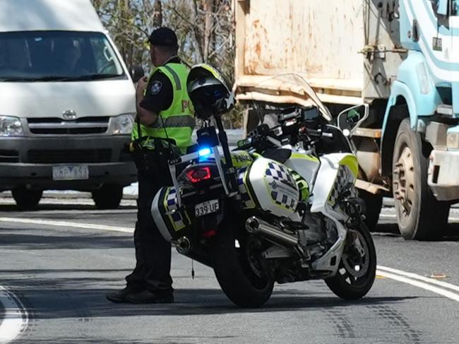 Police investigate serious crash near Clagiraba. Picture: Archive.