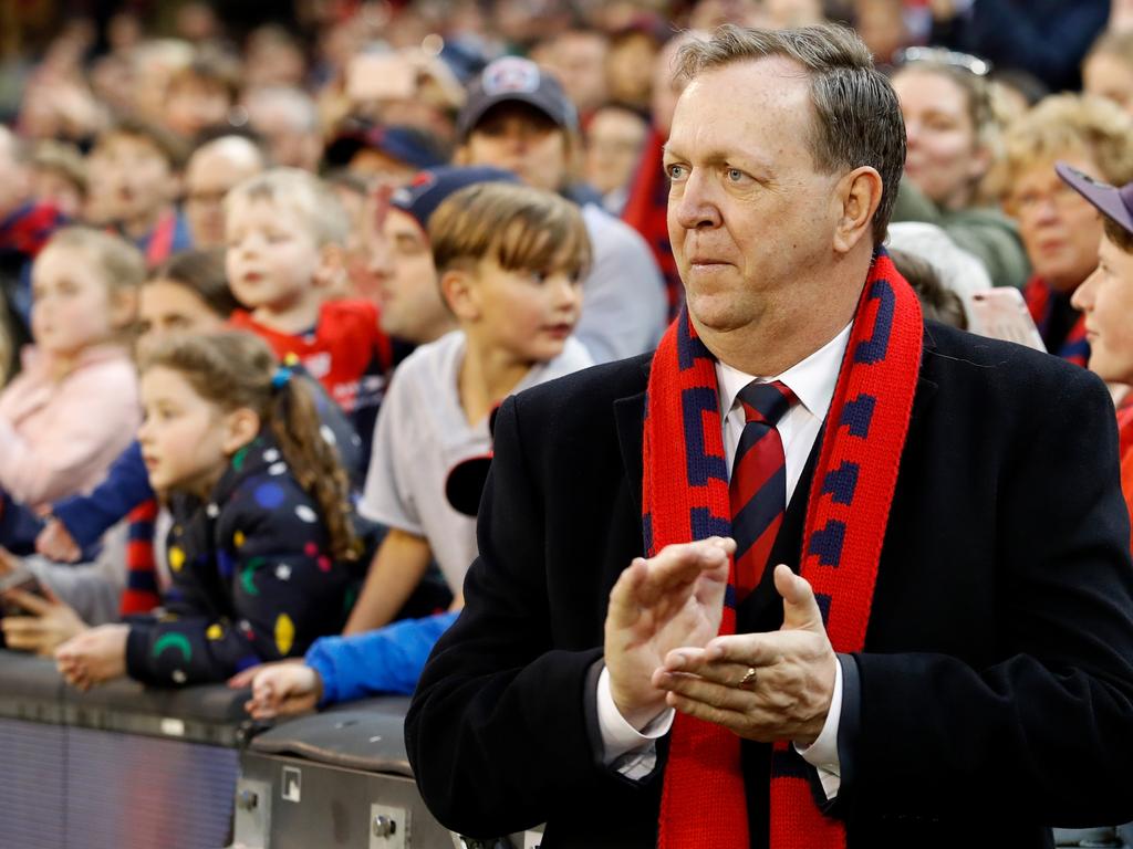 Former Demons president Glen Bartlett. Picture: Adam Trafford/AFL Media.