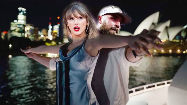 Travis Kelce arrives in Sydney for Taylor Swift