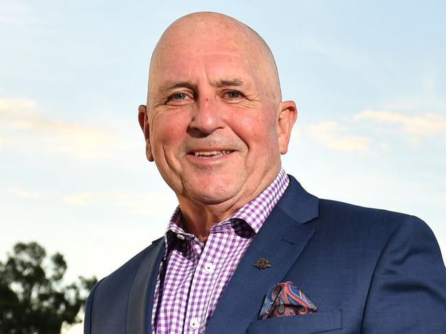 Commonwealth Games Australia CEO Craig Phillips  poses for a photograph at the Riverbank Bridge, Adelaide on Tuesday 16th of April 2019.  (AAP/ Keryn Stevens)