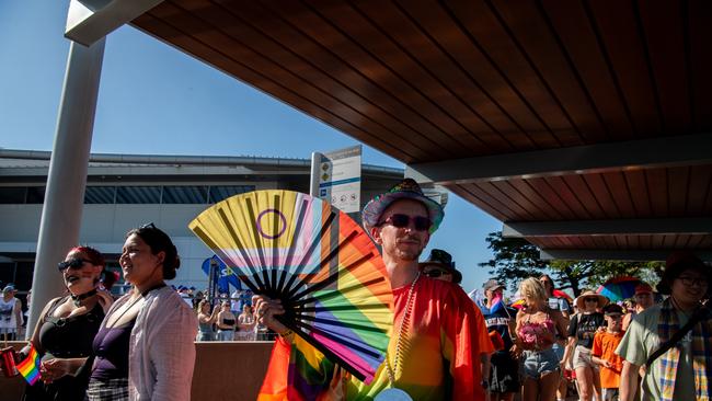 Pride Parade takes off in Darwin City, 2024. Picture: Pema Tamang Pakhrin