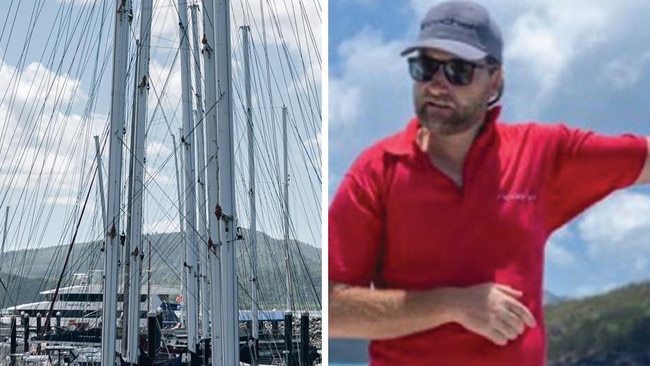 As boat operators across the Whitsundays are stopped from leaving the marina ahead of Cyclone Kirrily, a group of 200 amateur sailors who were meant to continue their boat race to China are stuck in Airlie Beach.