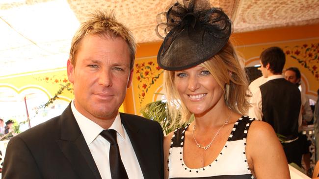 Shane Warne and Simone Callahan separated in 2005 on the eve of The Ashes.