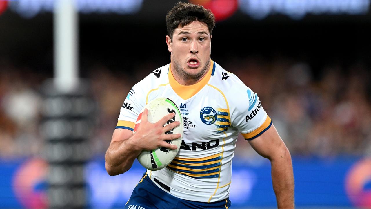 Mitchell Moses played a further 35-minutes after fracturing his eye-socket. Picture: Getty Images