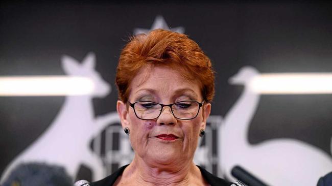 Queensland Senator and One Nation leader Pauline Hanson. Picture: DAN PELED