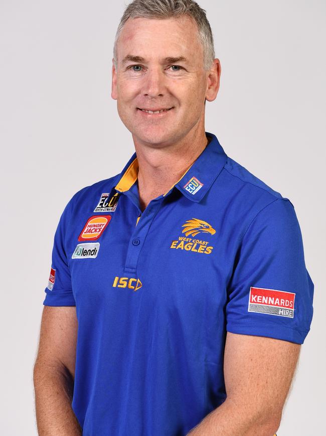 West Coast coach Adam Simpson