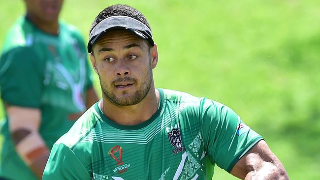 Fiji rugby training in Townsville. Jarryd Hayne. Picture: Shae Beplate.