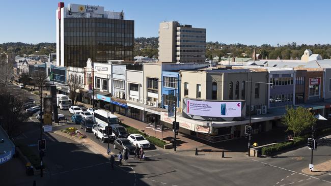 Ruthven St in the Toowoomba CBD. Picture: Kevin Farmer