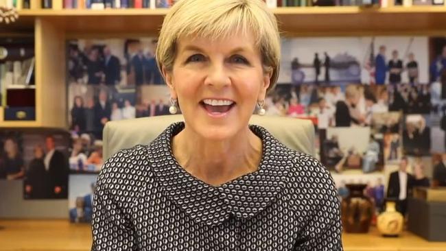 Former foreign minister Julie Bishop has founded her own boutique advisory firm, Julie Bishop and Partners.