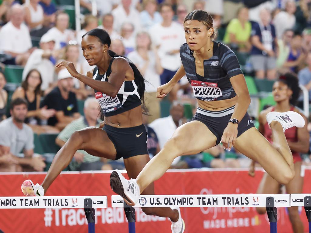 Tokyo Olympics 2021 Sydney Mclaughlin World Record 400m Hurdles Athletics Us Olympic Trials 
