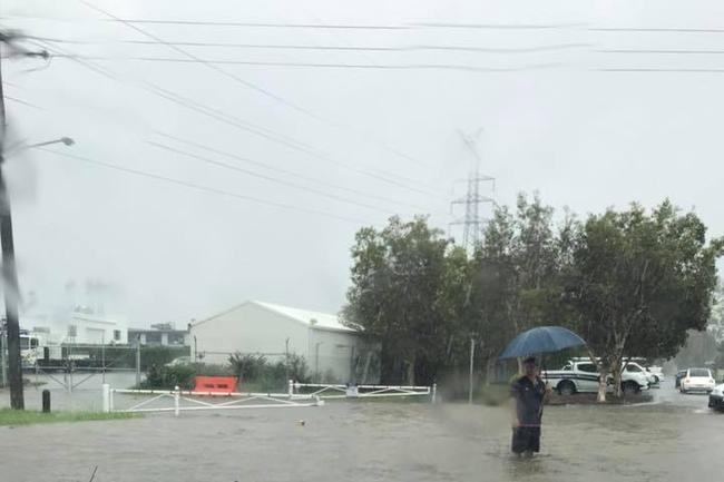 Nerang Soccer Club at 3pm yesterday. Picture: Daniel Haywood