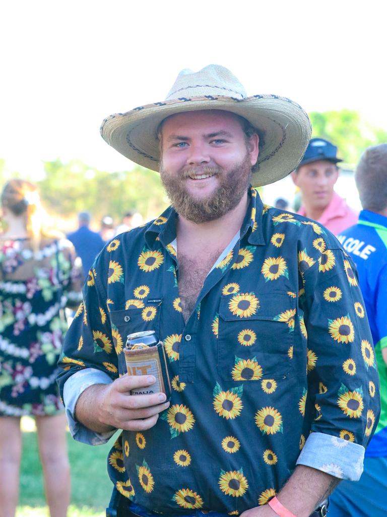 Bradley Slim Haack at the 2021 Adelaide River Races. Picture: Glenn Campbell.