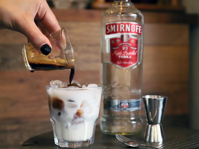 Vodka iced coffee. Picture: Jenifer Jagielski