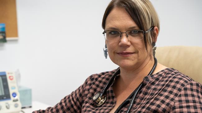 Having a sustainable community-based palliative care in regional Queensland like Little Haven is the ‘glue’ that binds the patients, doctors, and specialists together, regional GP Marian Campbell says. Picture: Christine Schindler