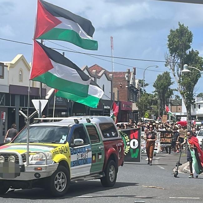 A car regularly seen in the main street of Byron Bay. Picture: Supplied