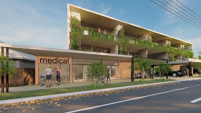 A concept image of the planned new unit complex at King St, Caboolture. IMAGE: PD ONLINE