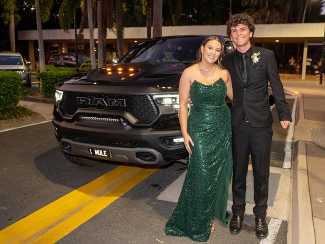 Ebony Parmenter and Luke Leven at Whitsunday Anglican School Year 12 Formal Saturday 16 September 2023 Picture: Michaela Harlow