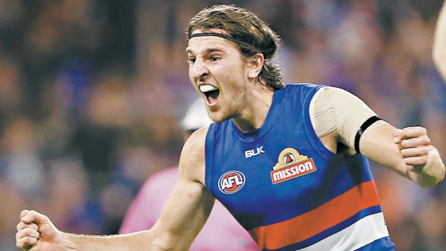 Marcus Bontempelli is a popular Norm Smith medal pick. Picture: Wayne Ludbey