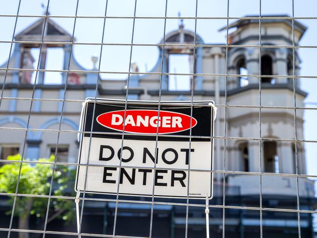 The Broadway Hotel in Woolloongabba. Picture: AAP/Richard Walker