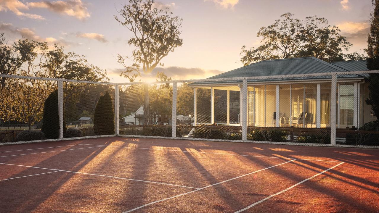 The Braeside Homestead is a restored 145-year-old heritage listed property, situated on 1000 acres of bushland and just a 30 minute drive from Warwick. Picture: Glenda Riley