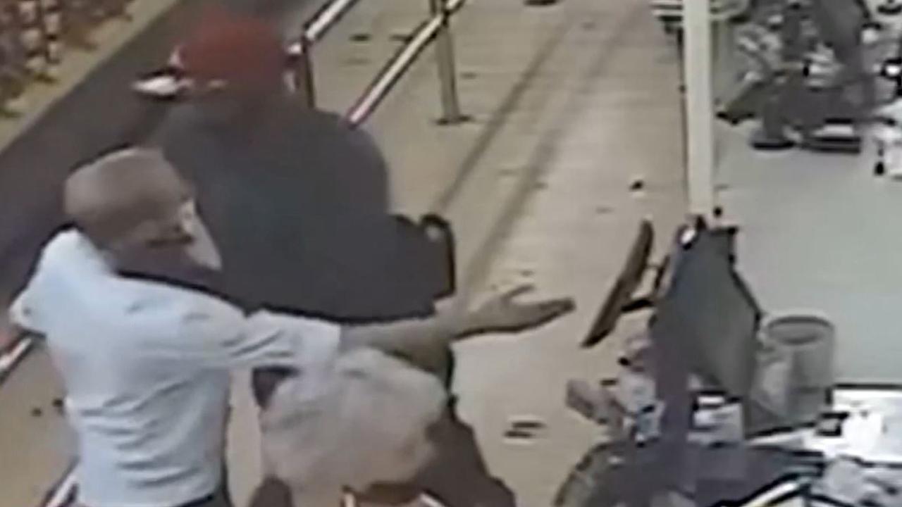 A supermarket worker was choked and punched in a violent assault at a Clovercrest check-out. Picture: 7NEWS