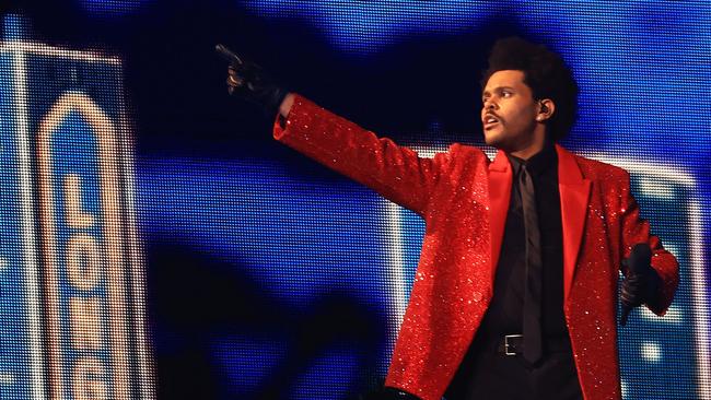 The Weeknd partners with HBO for his star vehicle The Idol. Picture: AFP.