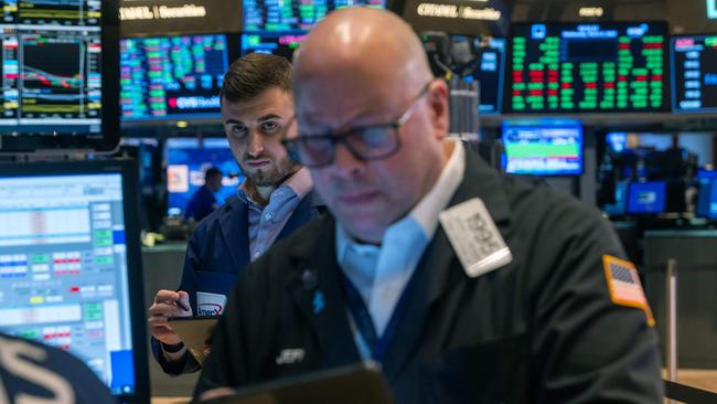 US equities surged overnight, with the S&amp;P500 resetting its record, despite firmer-than-expected CPI data. Picture: AFP / Spencer Platt