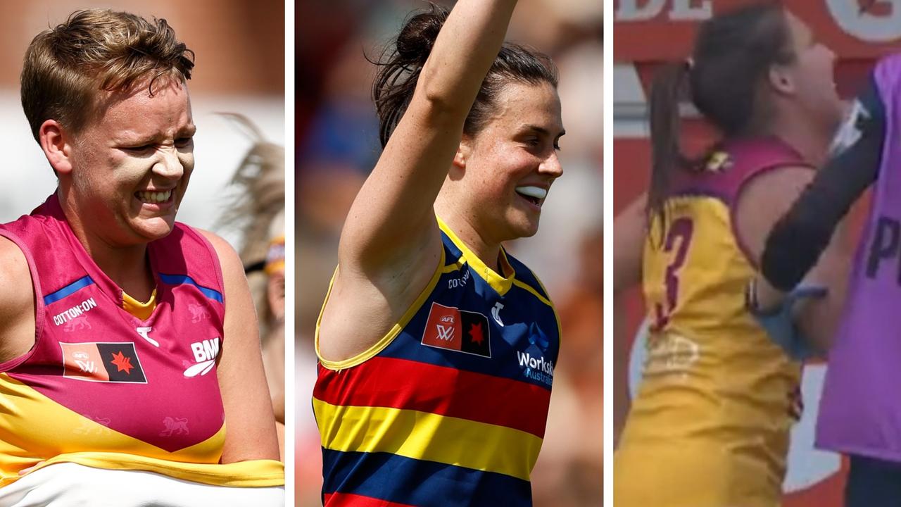 The Lions are sweating on a few stars while Eloise Jones is stealing the show for the Crows.
