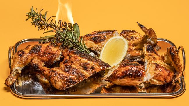 The charcoal chicken at Henrietta in Surry Hills. Picture: Supplied