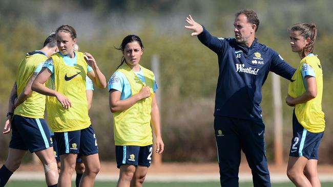 Alen Stajcic was due to lead the Matildas to the World Cup in June this year. Picture: Getty Images