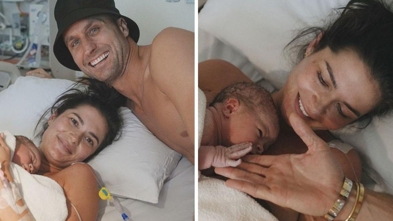 Paul Fisher and wife Chloe announce birth of first child Bobbi Maree after  years of heartbreak | The Courier Mail