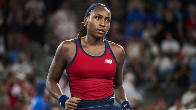 Coco Gauff is in red hot form ahead of the Australian Open. (Photo by Brett Hemmings/Getty Images)