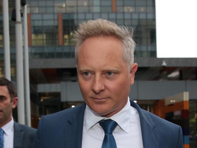 CEO and Senior Financial Advisor at Henderson Maxwell, Sam Henderson leaves the Federal Court, Melbourne, Tuesday, April 24, 2018. The financial services royal commission public hearing into financial advice continues in Melbourne. (AAP Image/Stefan Postles) NO ARCHIVING