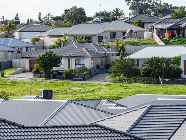 ADELAIDE, AUSTRALIA - NewsWire Photos AUGUST 19, 2021: Housing stock in Noarlunga Downs. Picture: NCA NewsWire /Brenton Edwards