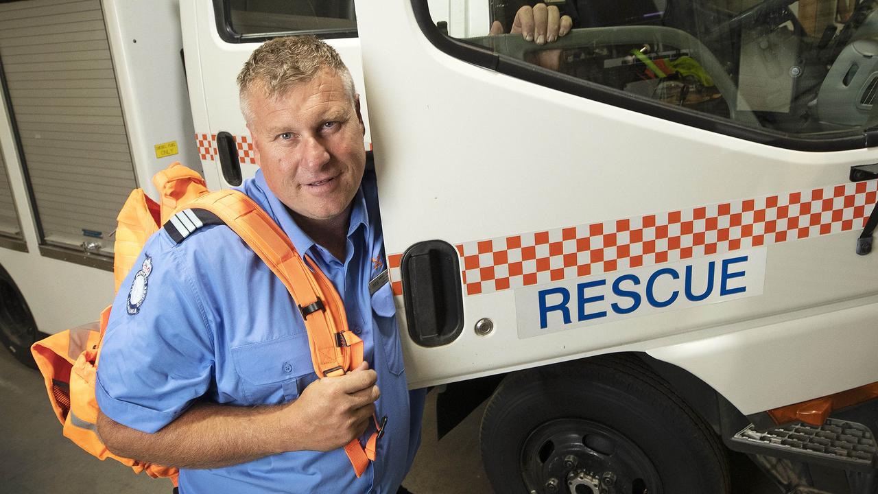 SES volunteer of 30 years Jason Lawrence has received an Australia Day ...