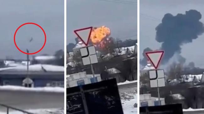 Dozens of Ukraine POWs killed in Russian plane fireball