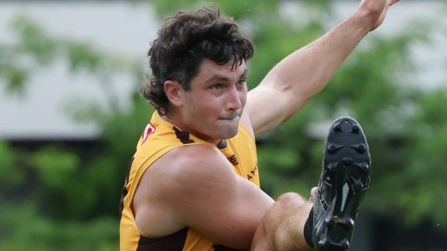 Tom Barrass opens up on his move to Hawthorn. Picture: David Crosling