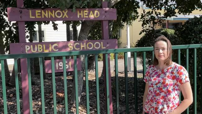 Lennox Head resident Liesel Jeffers is part of a group of parents who wrote to the NSW Government about the infrastructure needed at the local public school.