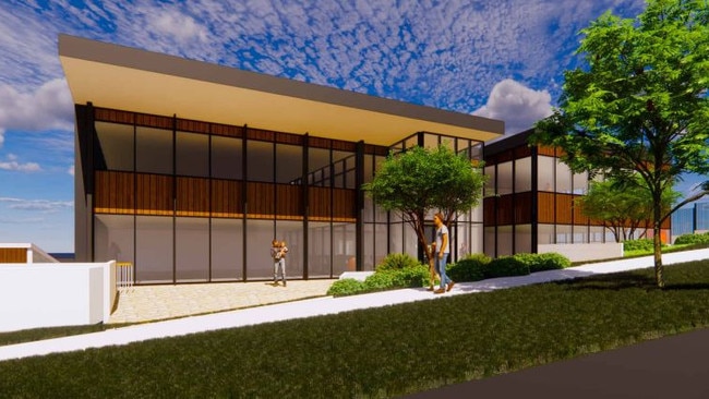 An artist impression of a proposed health centre for Taylor. Pictures: Judd Studio