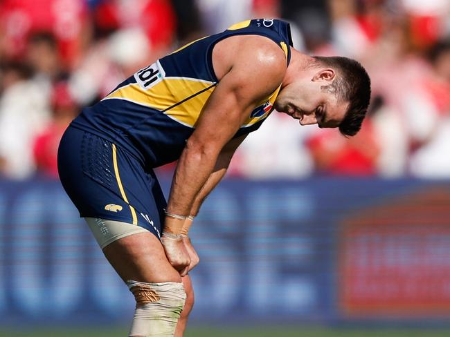 Yeo has shone, but it remains tough going at West Coast. (Photo by Dylan Burns/AFL Photos via Getty Images)