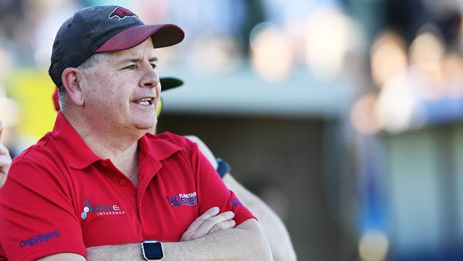 Rod Mitchell stepped down as Flagstaff Hill’s coach after last season’s grand final win. Picture:AAP/Mark Brake